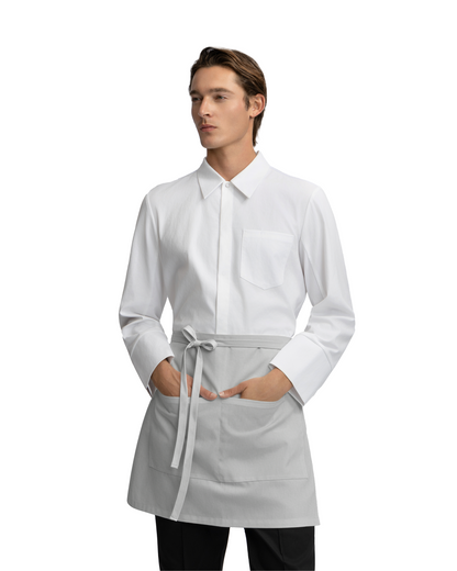 Sheenfon Chef Apron with 3 Pockets and Extra Ties