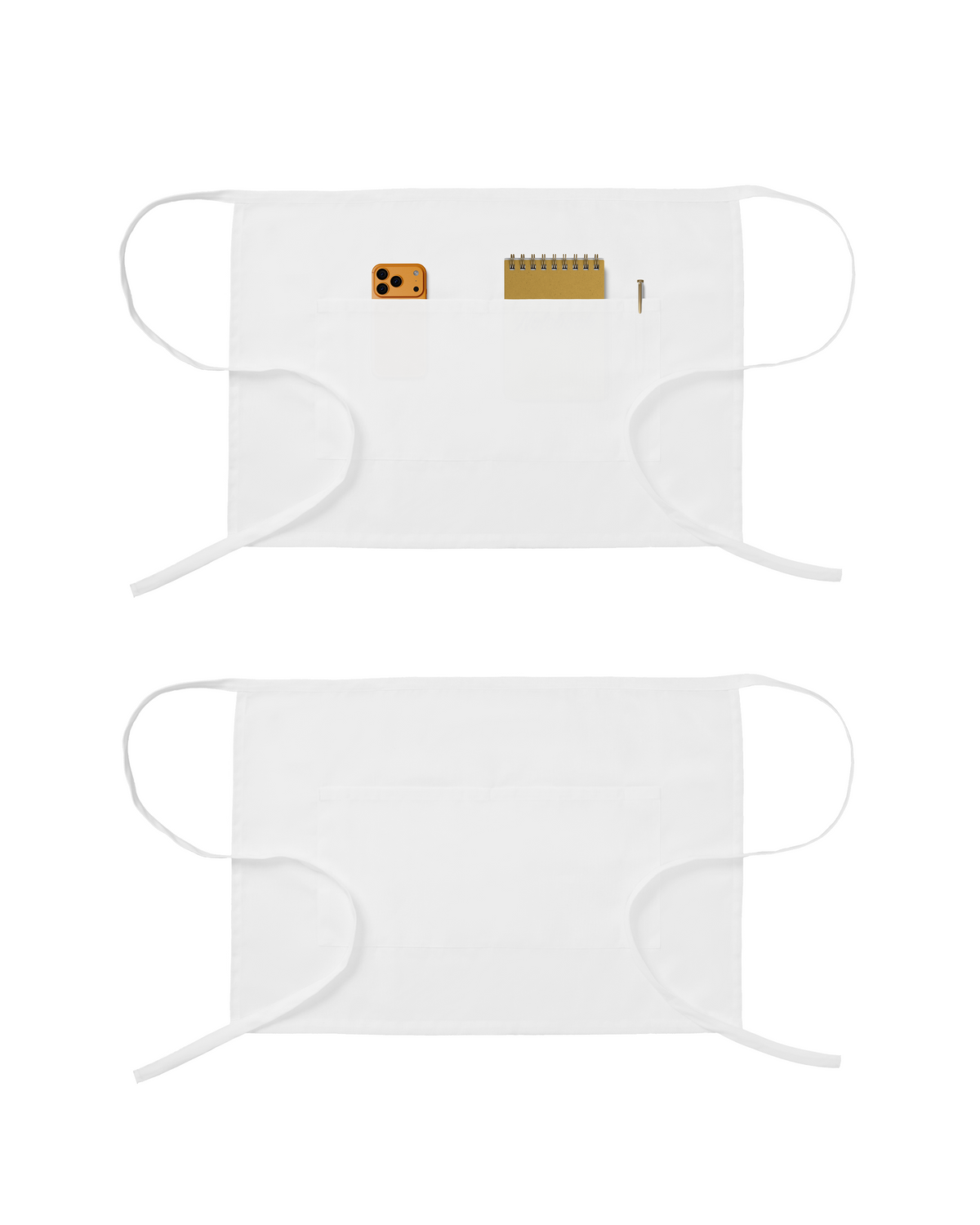 Sheenfon Chef Apron with 3 Pockets and Extra Ties