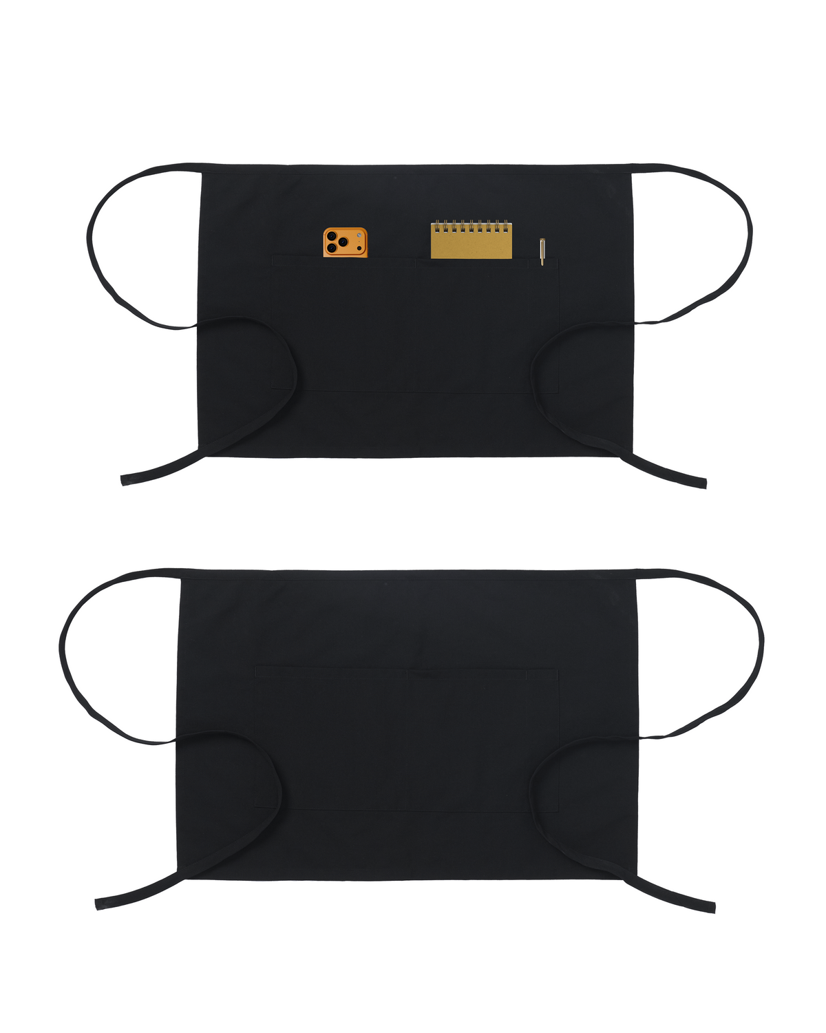 Sheenfon Chef Apron with 3 Pockets and Extra Ties