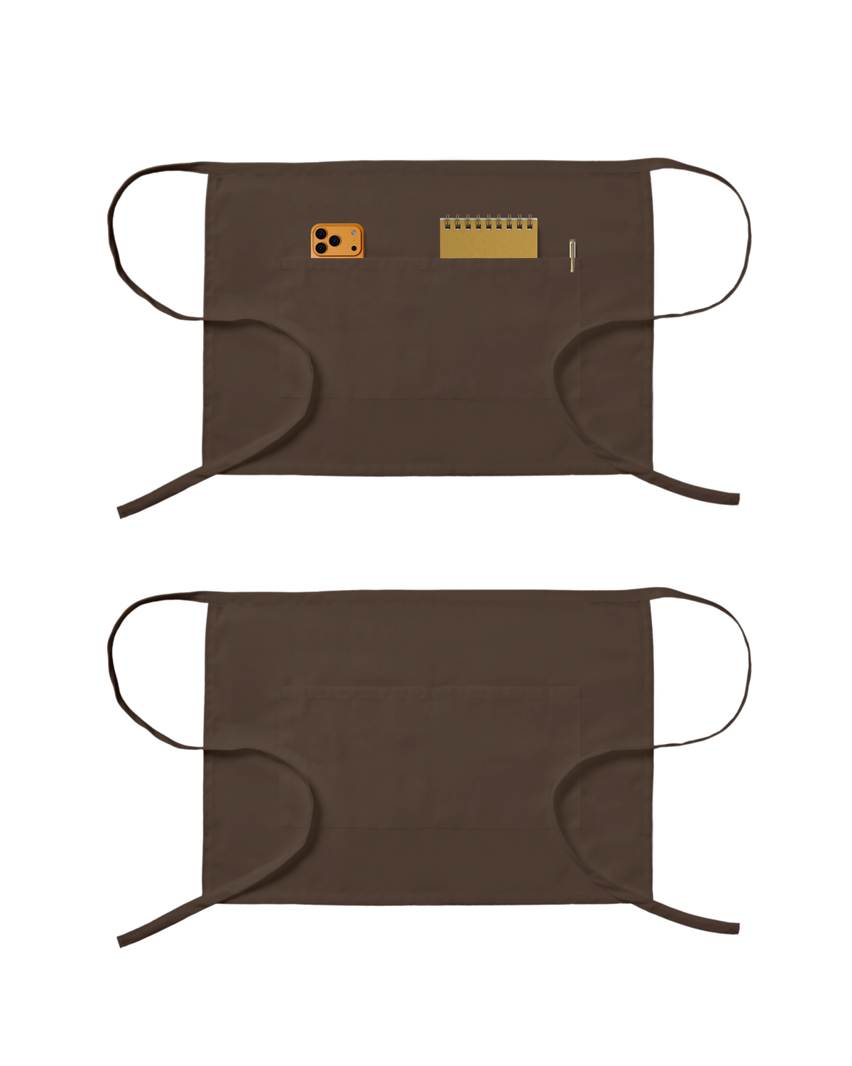 Sheenfon Chef Apron with 3 Pockets and Extra Ties