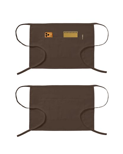 Sheenfon Chef Apron with 3 Pockets and Extra Ties