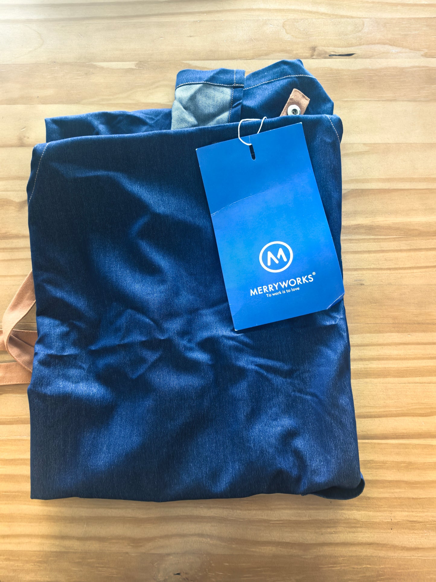 Merryworks Denim-Look Apron
