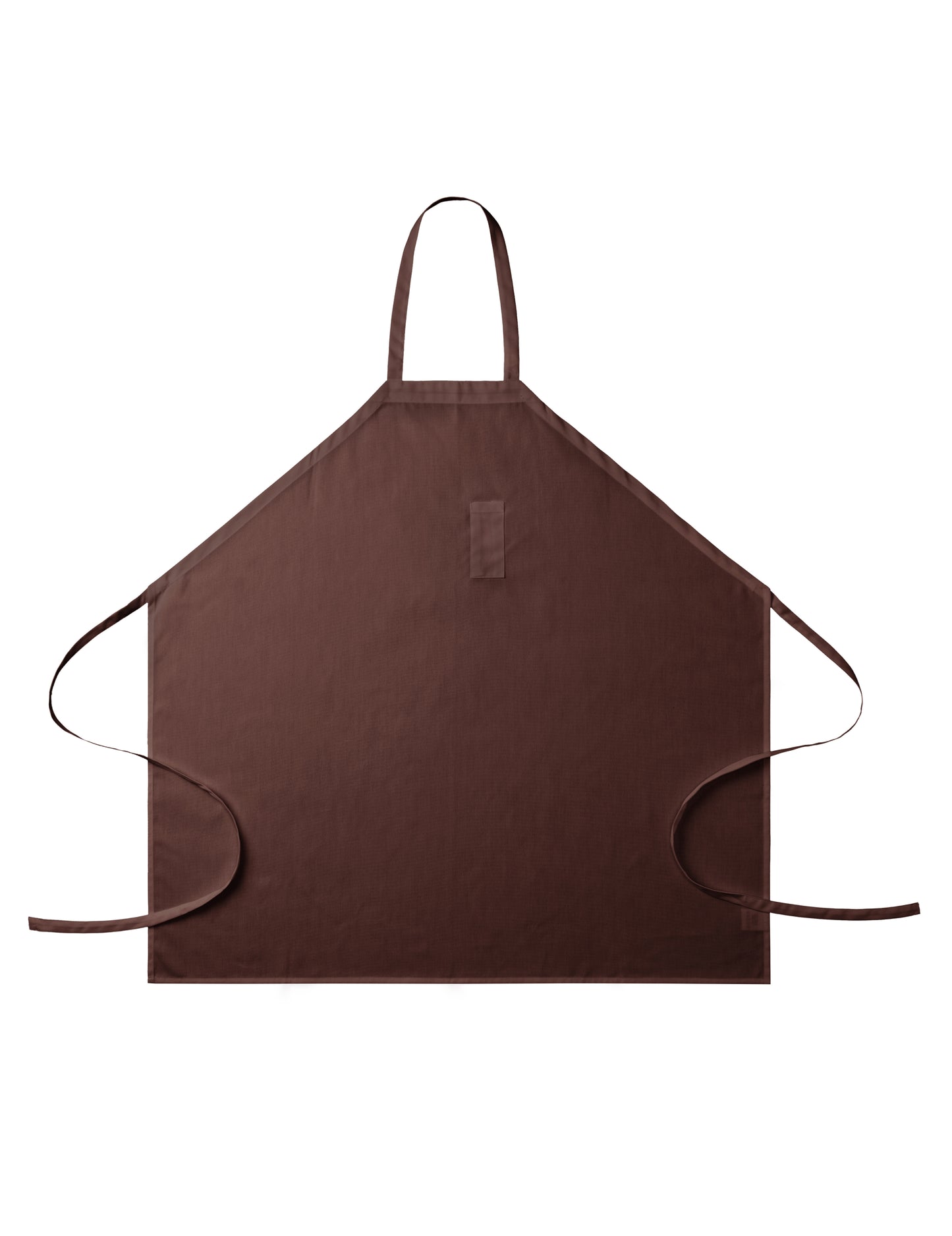 Sheenfon Full-Length Bib Apron with Fixed Neck Strap and Utility Pocket