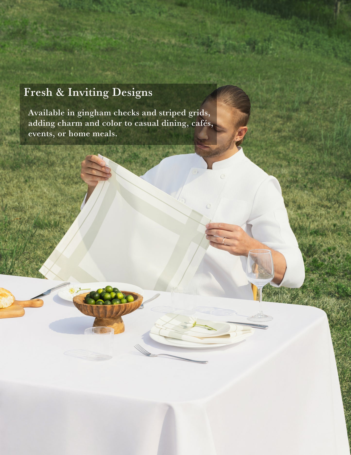 Sheenfon Polyester Printed Pattern Napkins, Set of 12