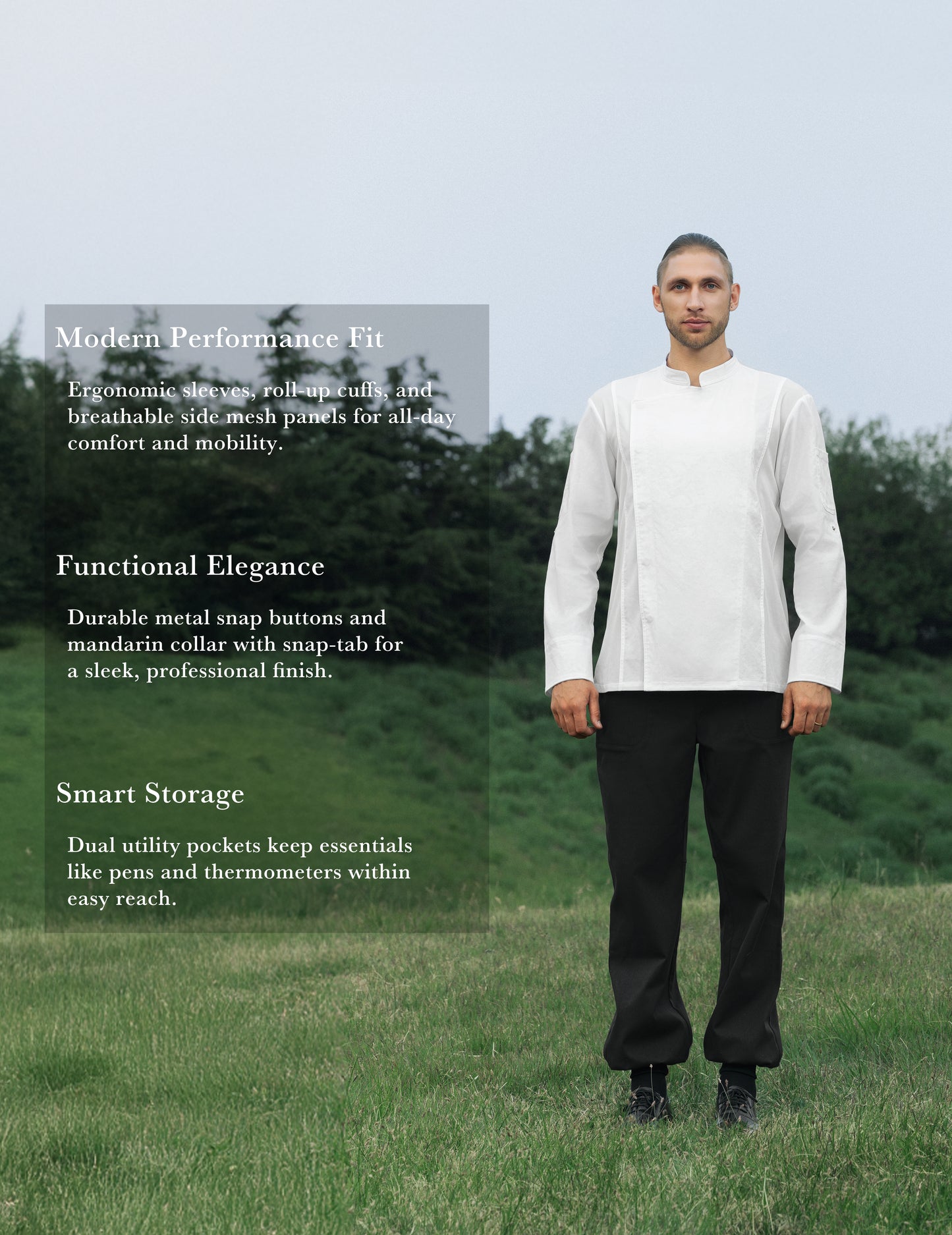 Sheenfon Orion Men’s Chef Coat