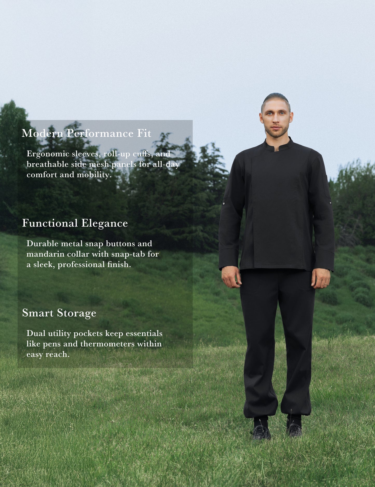 Sheenfon Orion Men’s Chef Coat