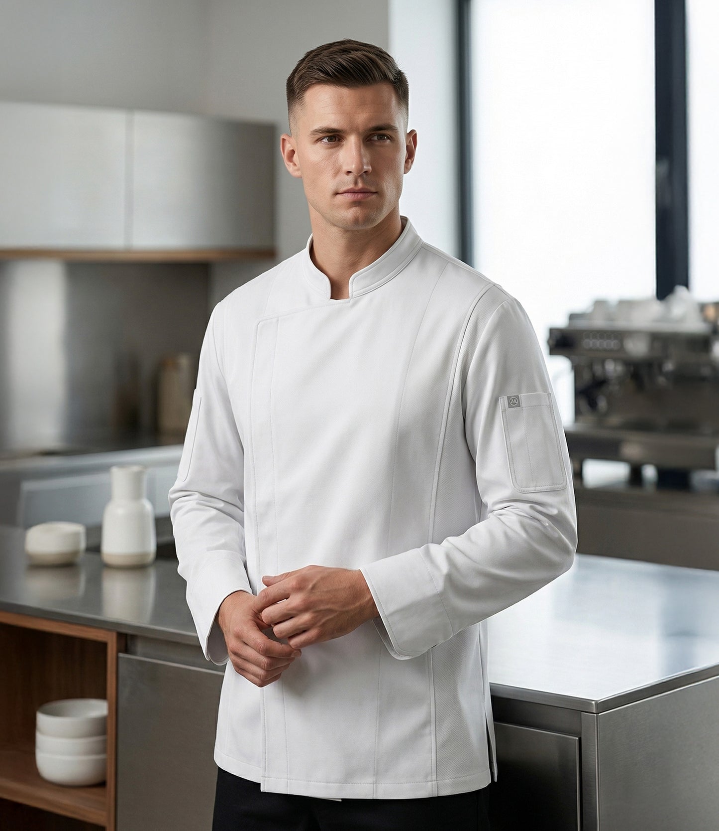 Merryworks Long Sleeve Chef Coat