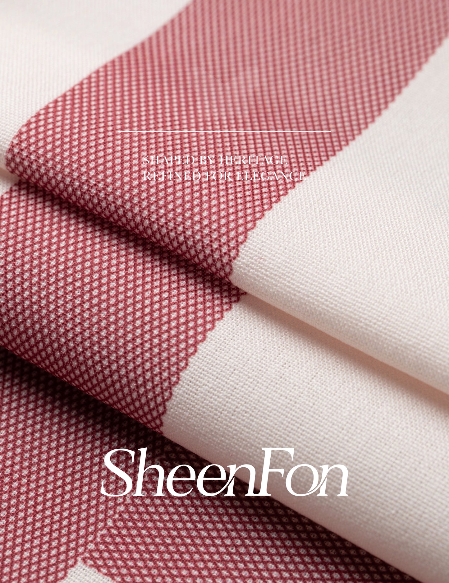 Sheenfon Polyester Printed Pattern Napkins, Set of 12