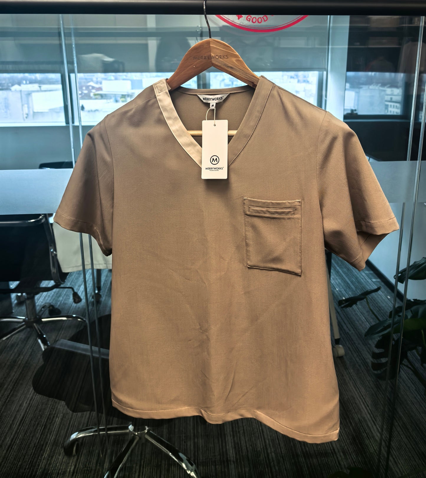 Merryworks One Pocket Scrub Top
