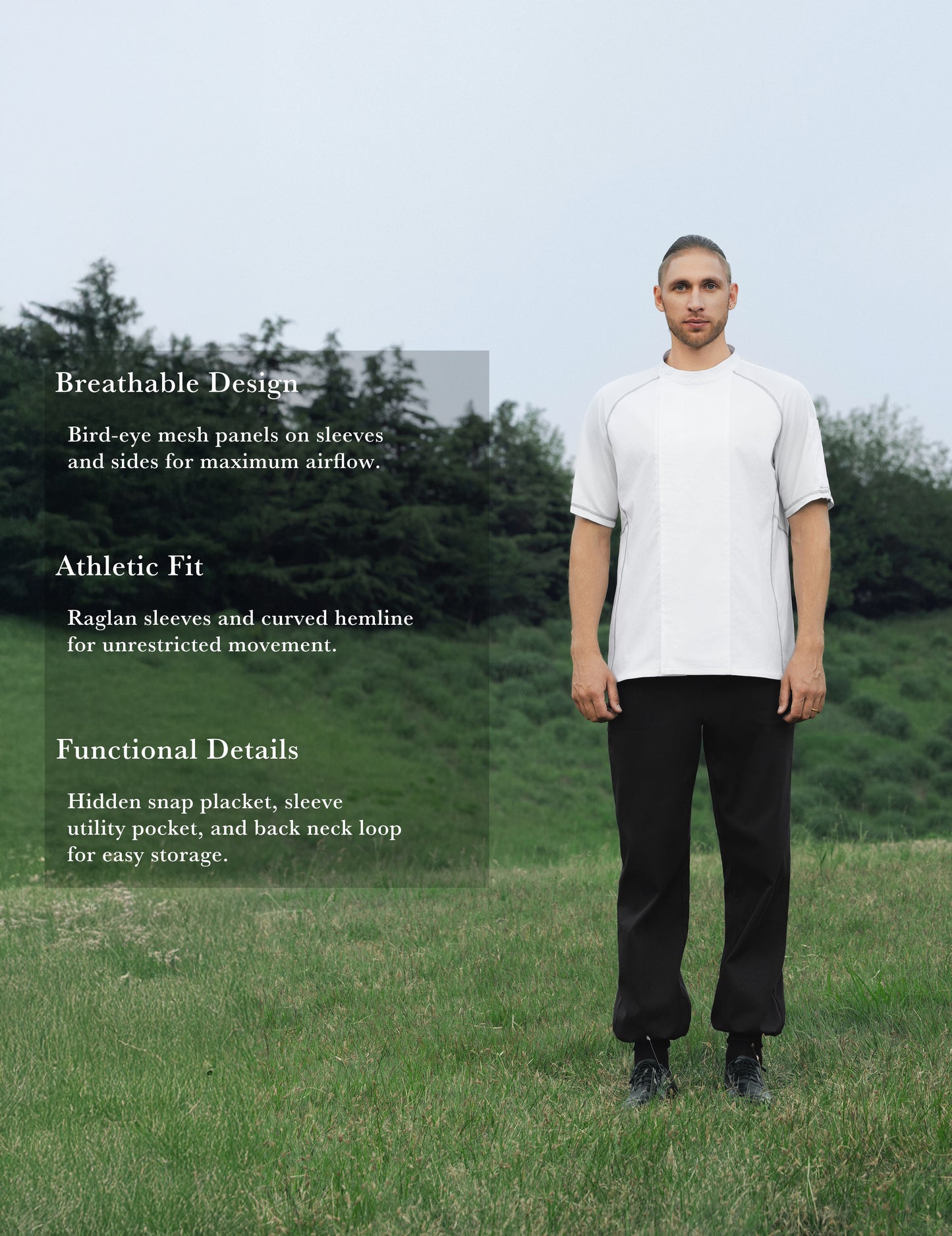 Sheenfon Pollux Men’s Chef Coat