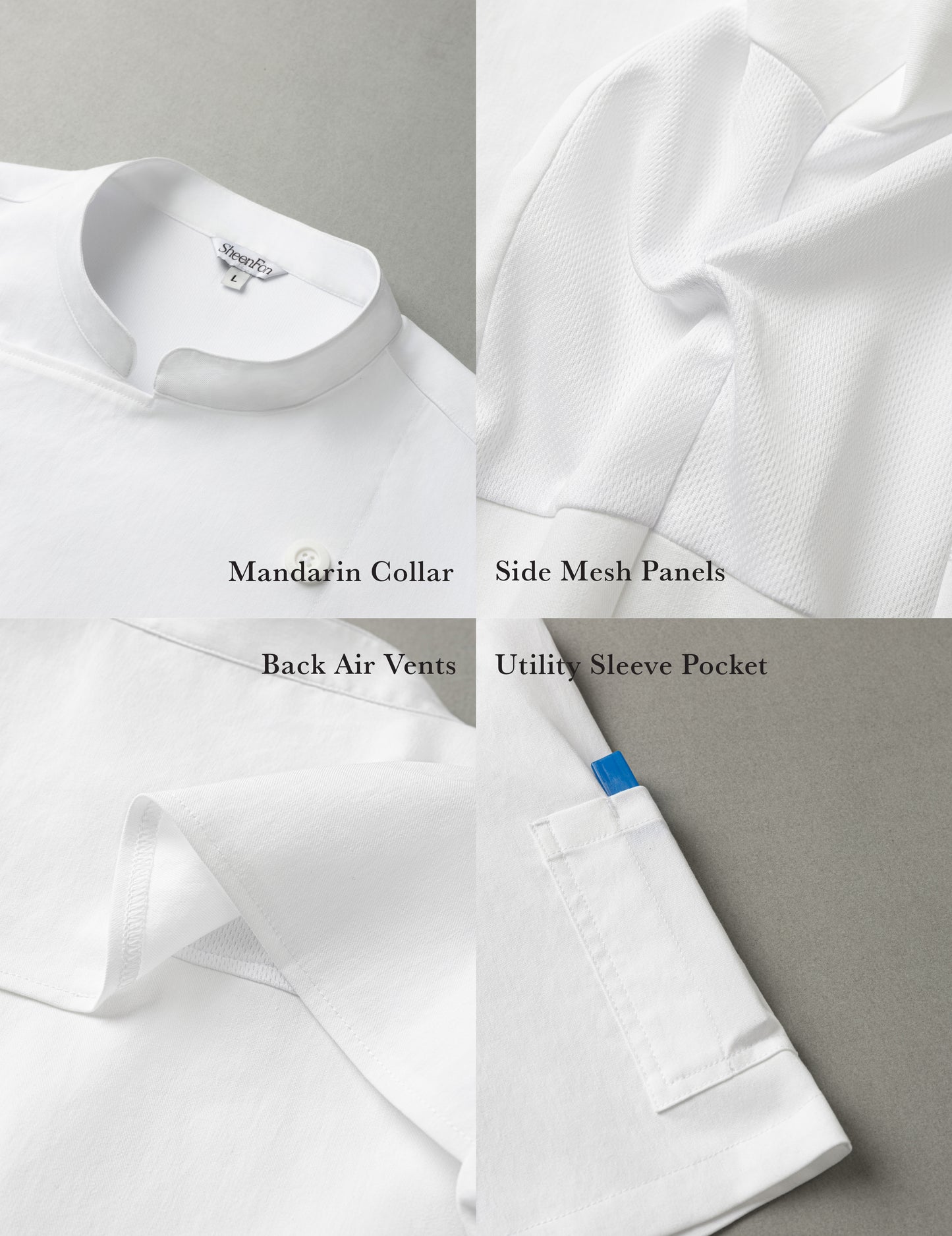 Sheenfon Castor Men’s Chef Coat