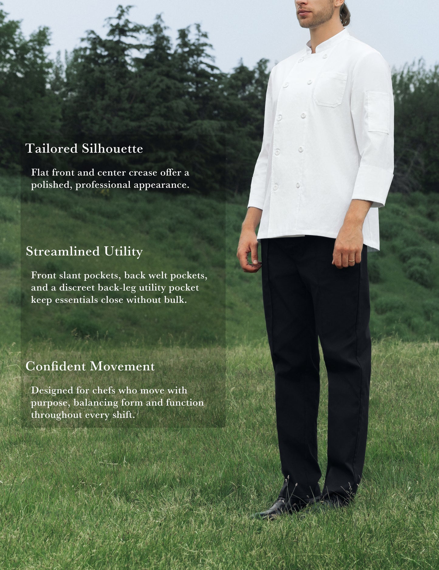 Sheenfon Eliot Men’s Chef Pants