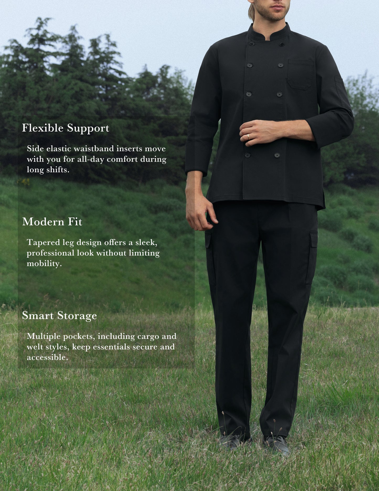 Sheenfon Owen Men’s Chef Pants