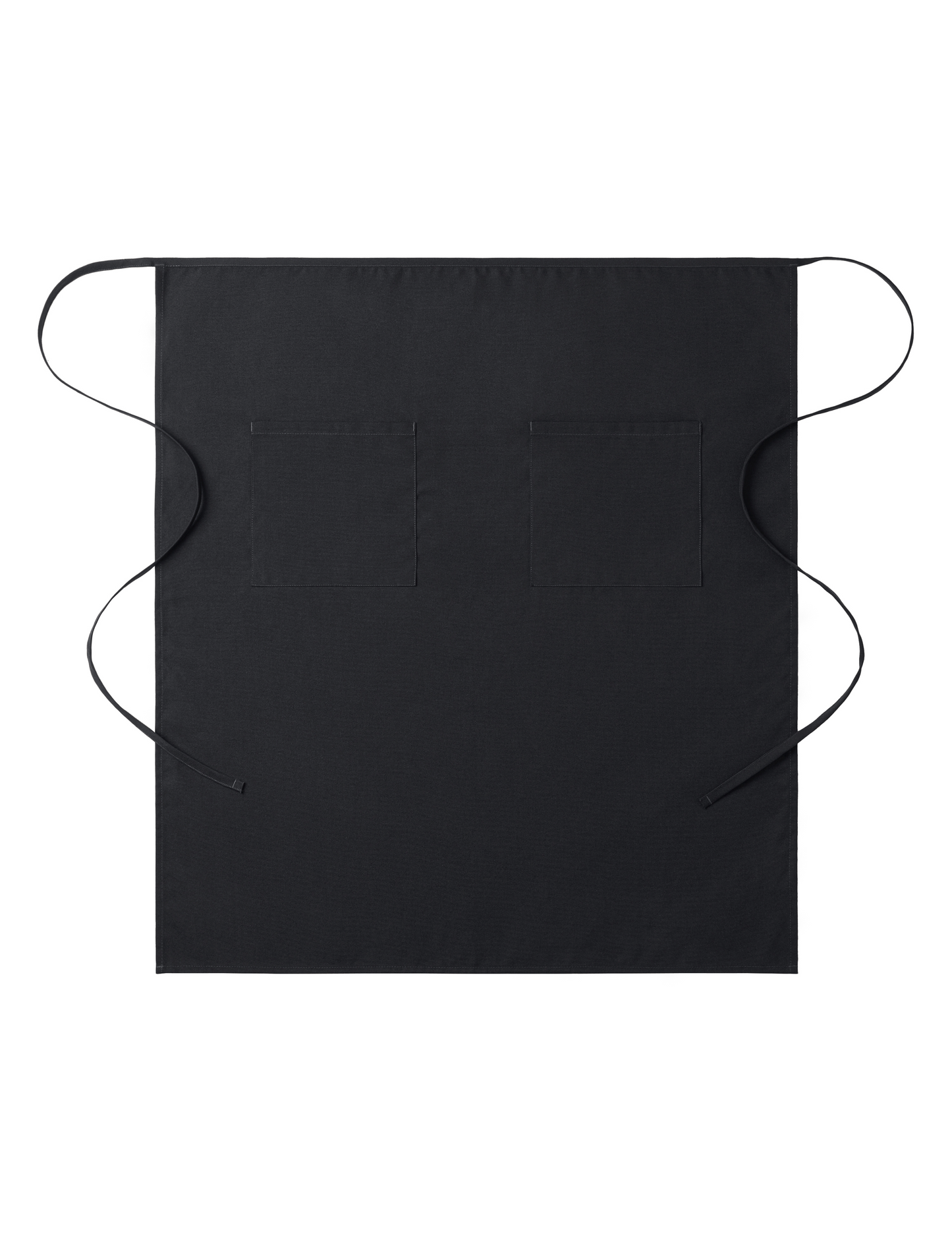 Sheenfon Bistro Waist Apron with Dual Pockets