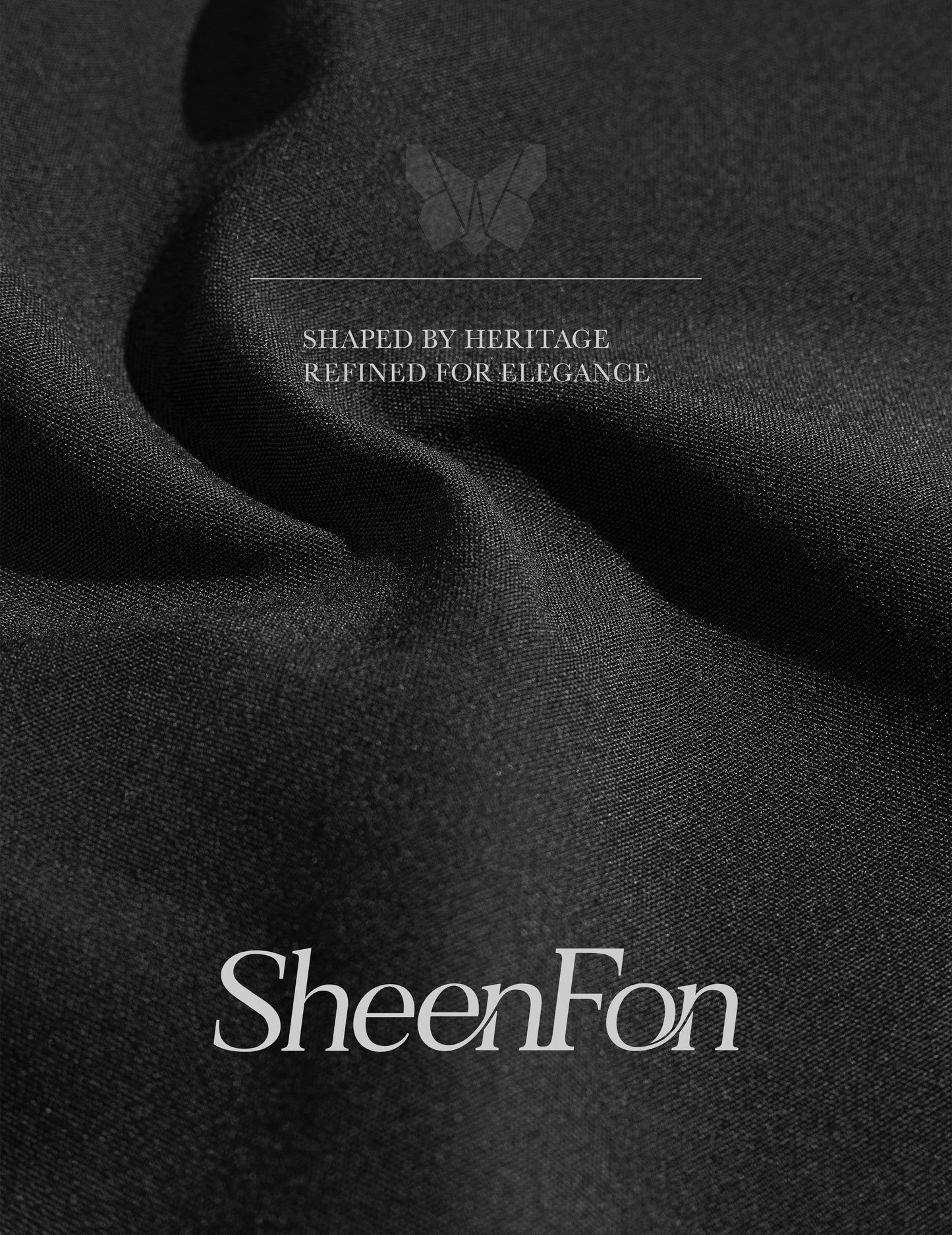 Sheenfon 100% Polyester Tablecloth, Square, Black, Set of 2