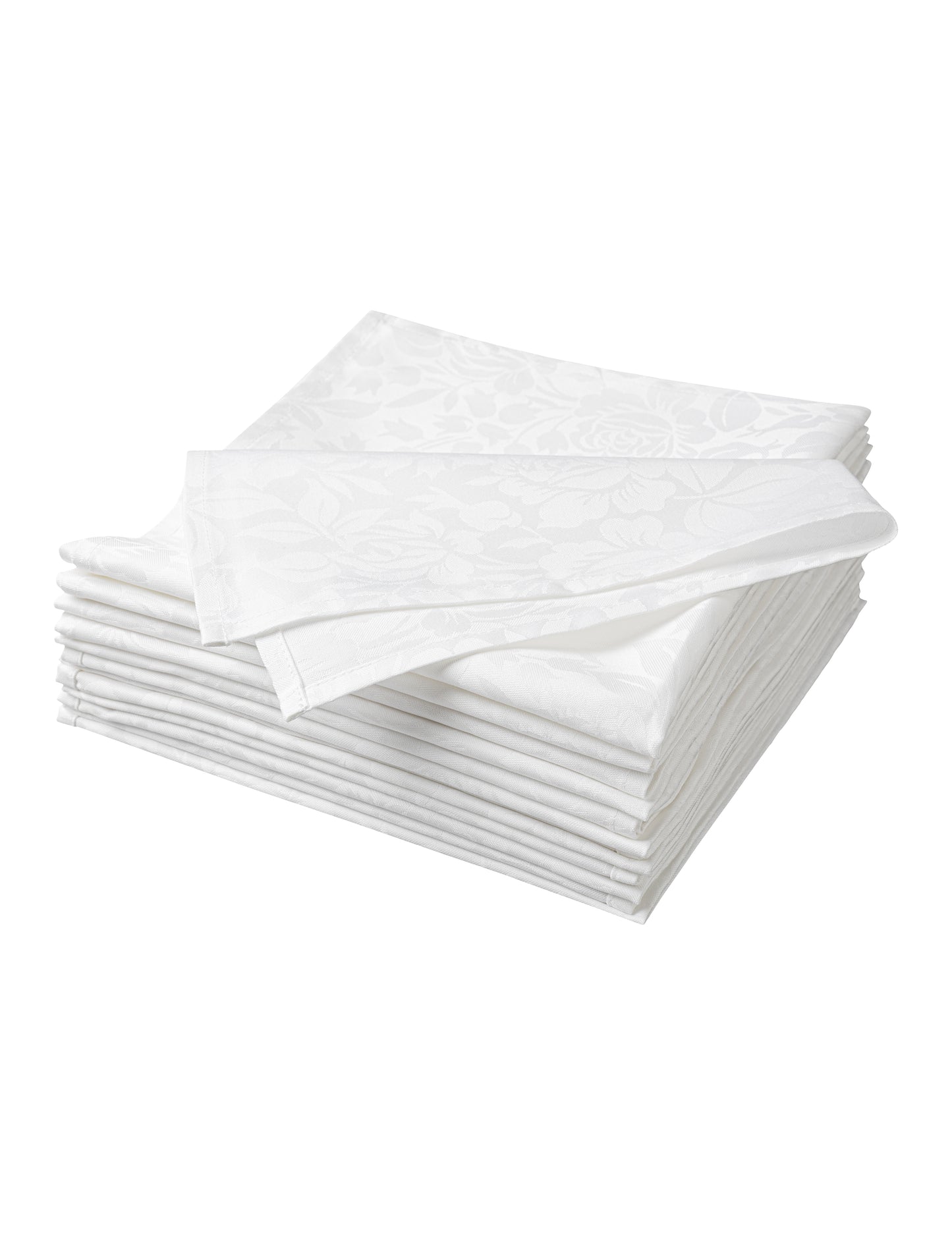 Sheenfon Luxury 100% Cotton Napkin, J-Rose Weave –  Set of 12
