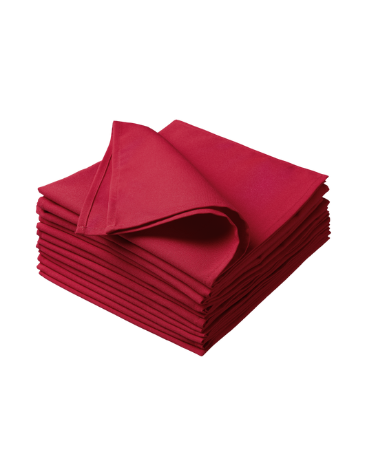 Sheenfon 100% Polyester Cloth Napkins, Set of 12