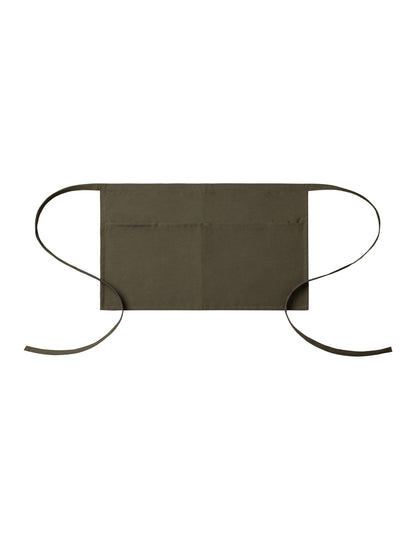 Sheenfon Half Waist Apron with Split Front Pockets