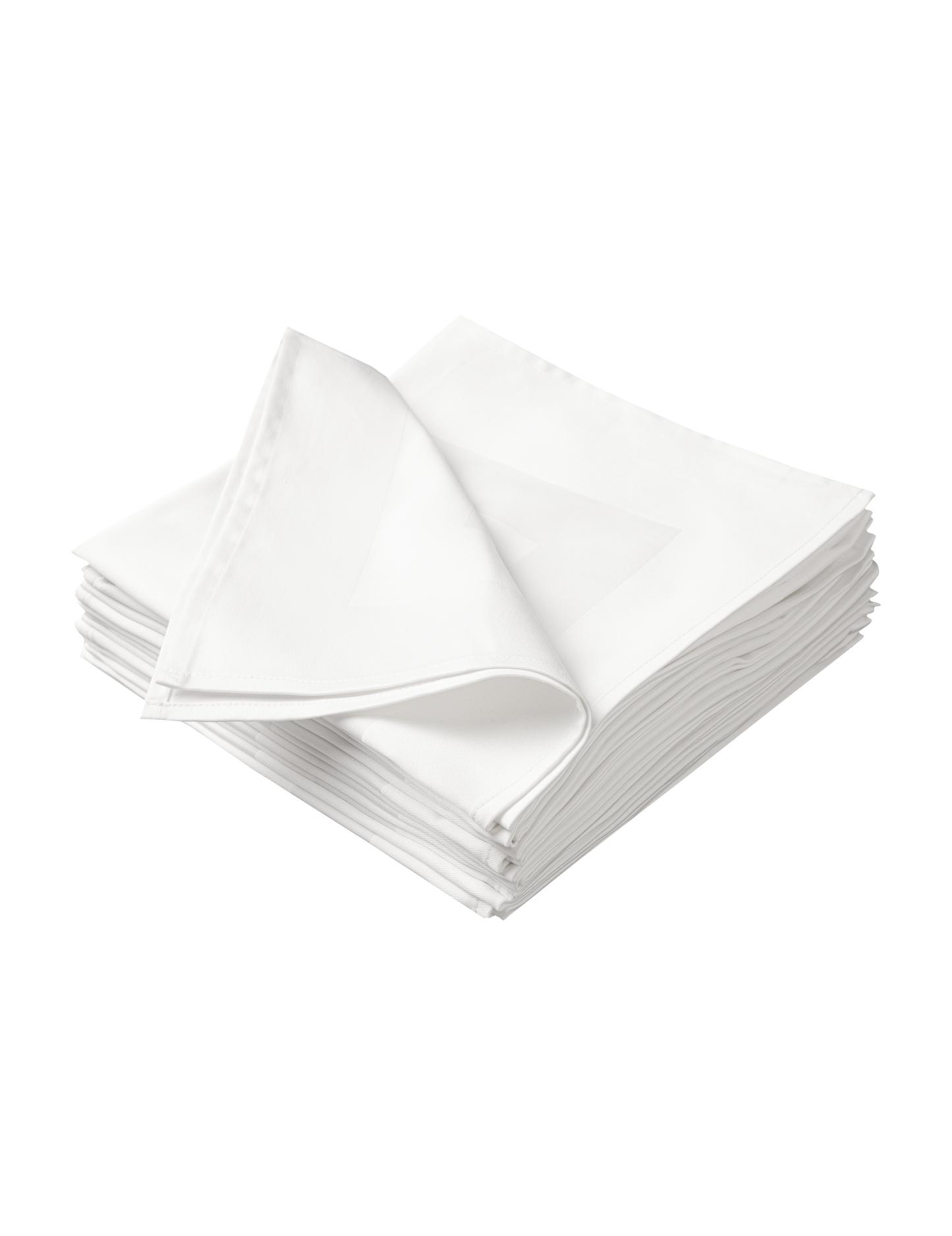 Sheenfon 100% Cotton Cloth Napkins – Satin Weave & Satin Band Design, Set of 12