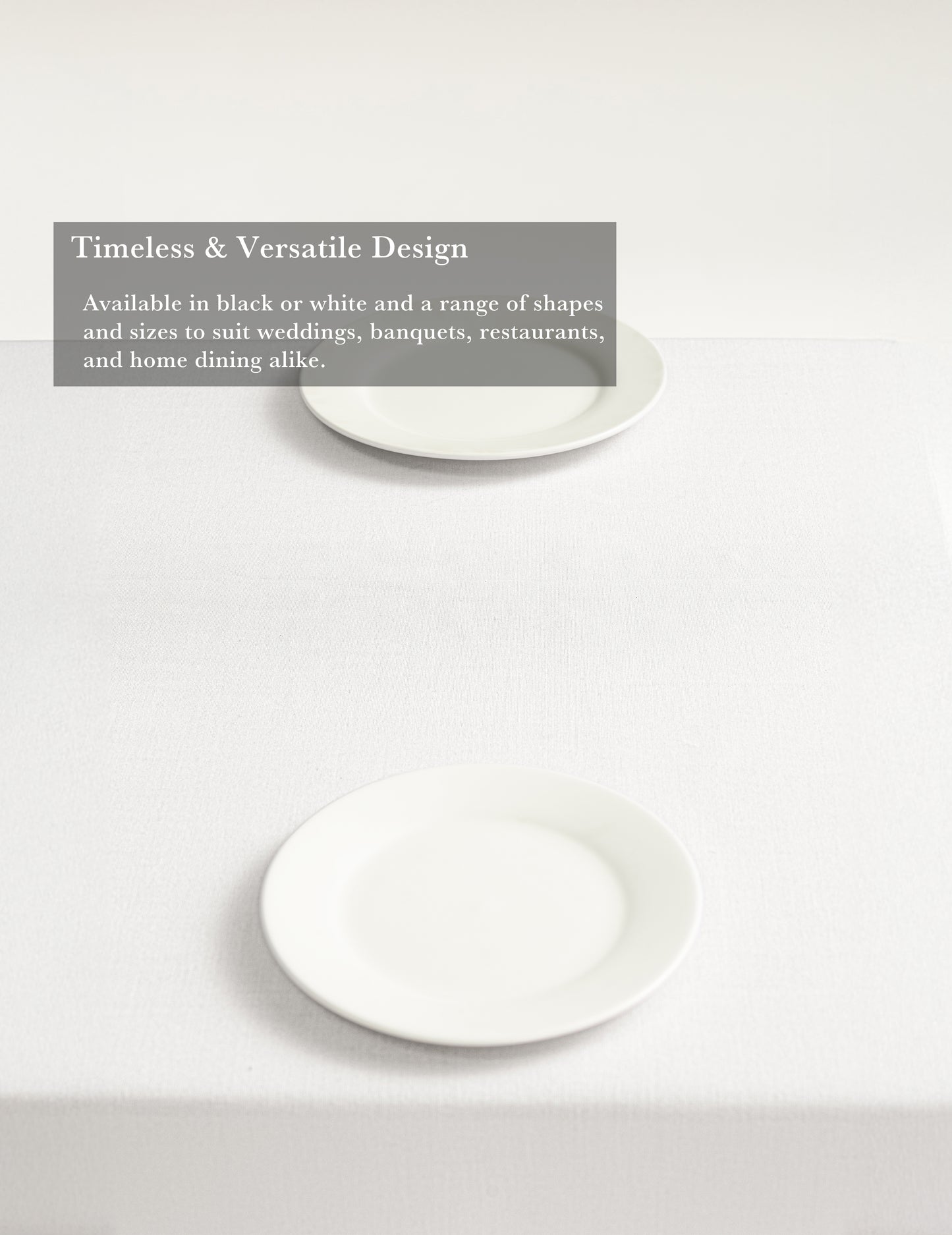 Sheenfon 100% Polyester Tablecloth, Square, White, Set of 2